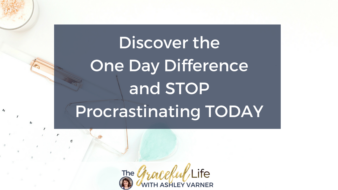Try this 3 step method to stop procrastinating those BIG things in your life.