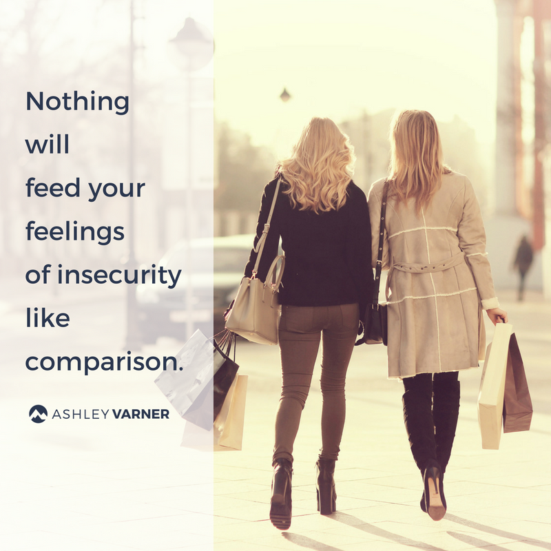 How to overcome feelings of insecurity | AshleyVarner.com