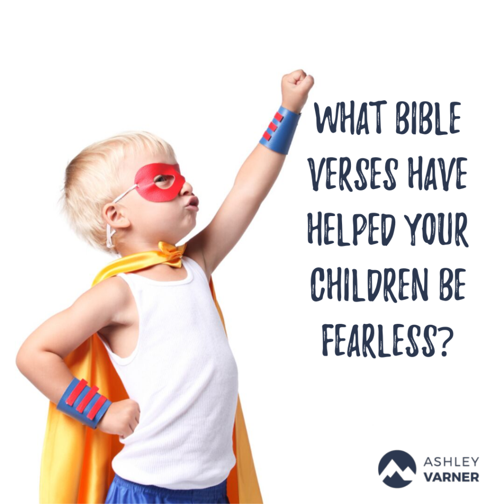 Verses to Pray With Your Fearful Child #ChristianMom #JesusChild #ChristianChild #FearfulChild