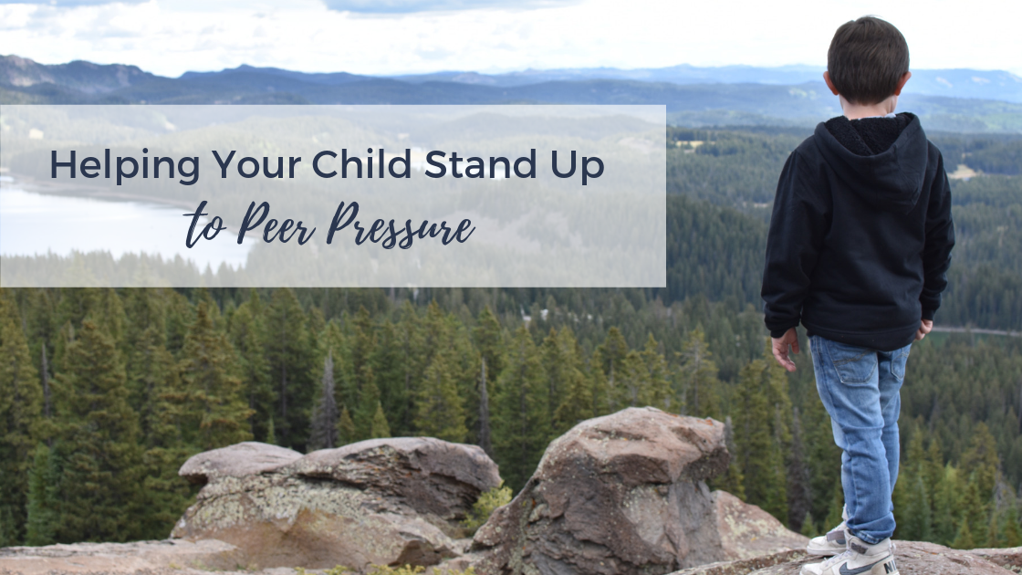 Helping Your Child Stand Up to Peer Pressure | AshleyVarner.com #christianmom