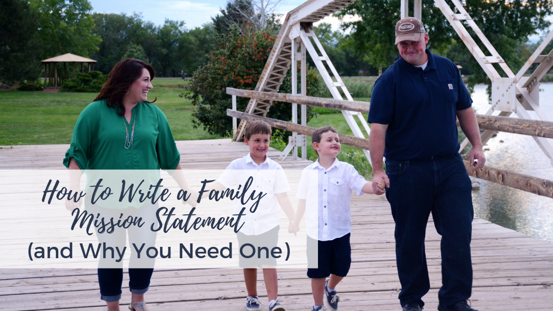 Family Mission Statement | AshleyVarner.com #christianmom #christianfamily