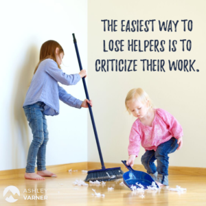 Get Help Around the House | AshleyVarner.com #helpformoms #stressedmom