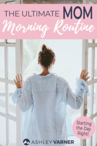 A Quick Look at My 5AM Routine | AshleyVarner.com #morningroutine #momroutine