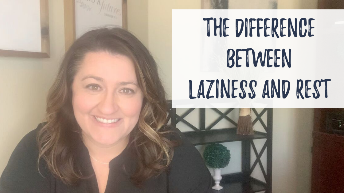 The Difference Between Laziness and Rest | AshleyVarner.com #rest #laziness
