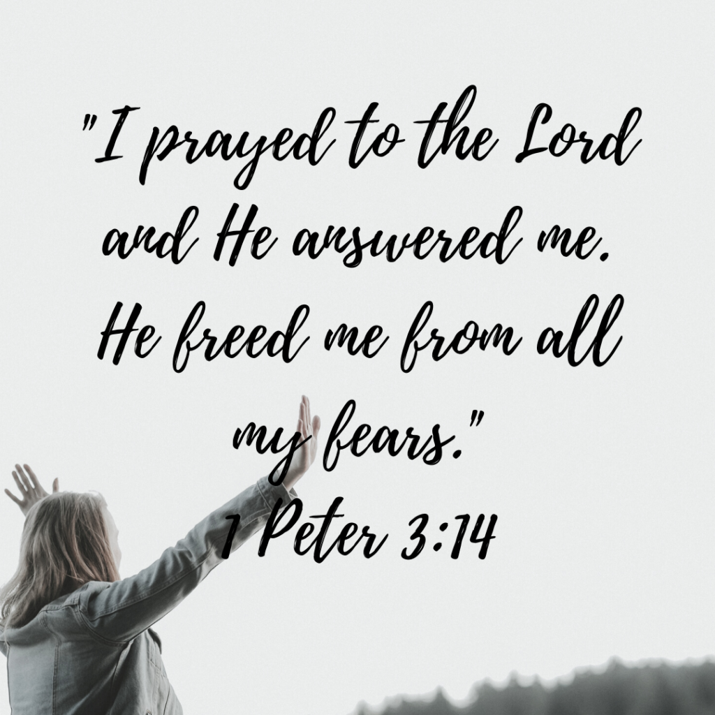 overcoming fear and anxiety