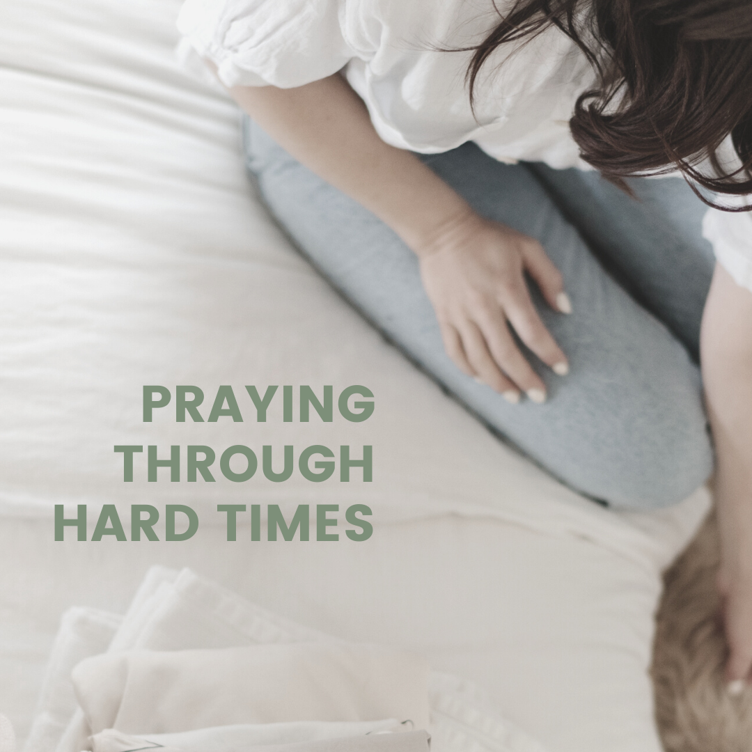 When you're going through a difficult time, it's hard to pray. But today, I'm sharing why God allows difficult times in our lives and how we can pray through them so we can experience Christ on a deeper level. #prayer #christianprayer #prayingthroughhardtimes