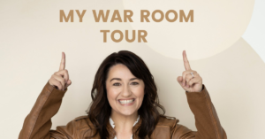 Do you have a dedicated place to pray? It could be a closet, a room, or just a corner in your home! Today I'm sharing how you can create a prayer room and I'm giving you a tour of mine! #prayerroom #warroom #howtocreateaprayerroom