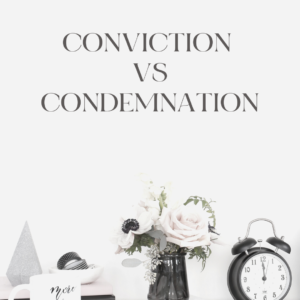 While we strive to live in the grace of God, there will be many MANY times when we fall short. When we sin, we can feel two things: conviction or condemnation. Those two feelings come from two very different places. Knowing the difference between godly conviction and the devil's condemnation is a vital part of growing in Christ and taking our thoughts captive. #renewyourmind #Christianlifecoach #christianmindsetcoach