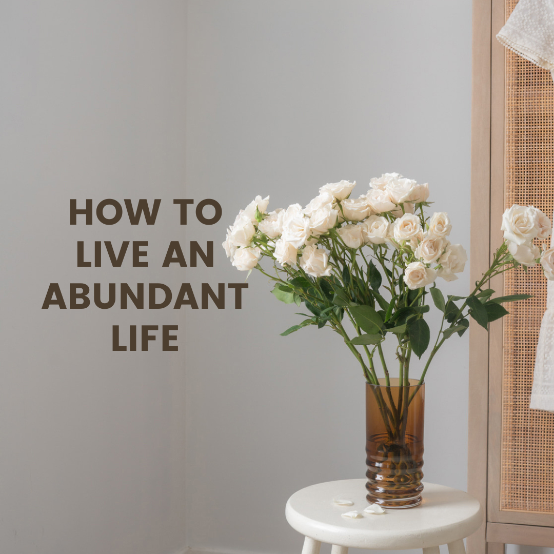 Is having an abundance mindset even biblical? How can we "deny ourselves and take up our cross" and at the same time "live an abundant life"? Here's what abundance means, what the world gets wrong about abundance, and how you can live an abundant life starting right now. #christianlifecoach #abundance #abundantlife