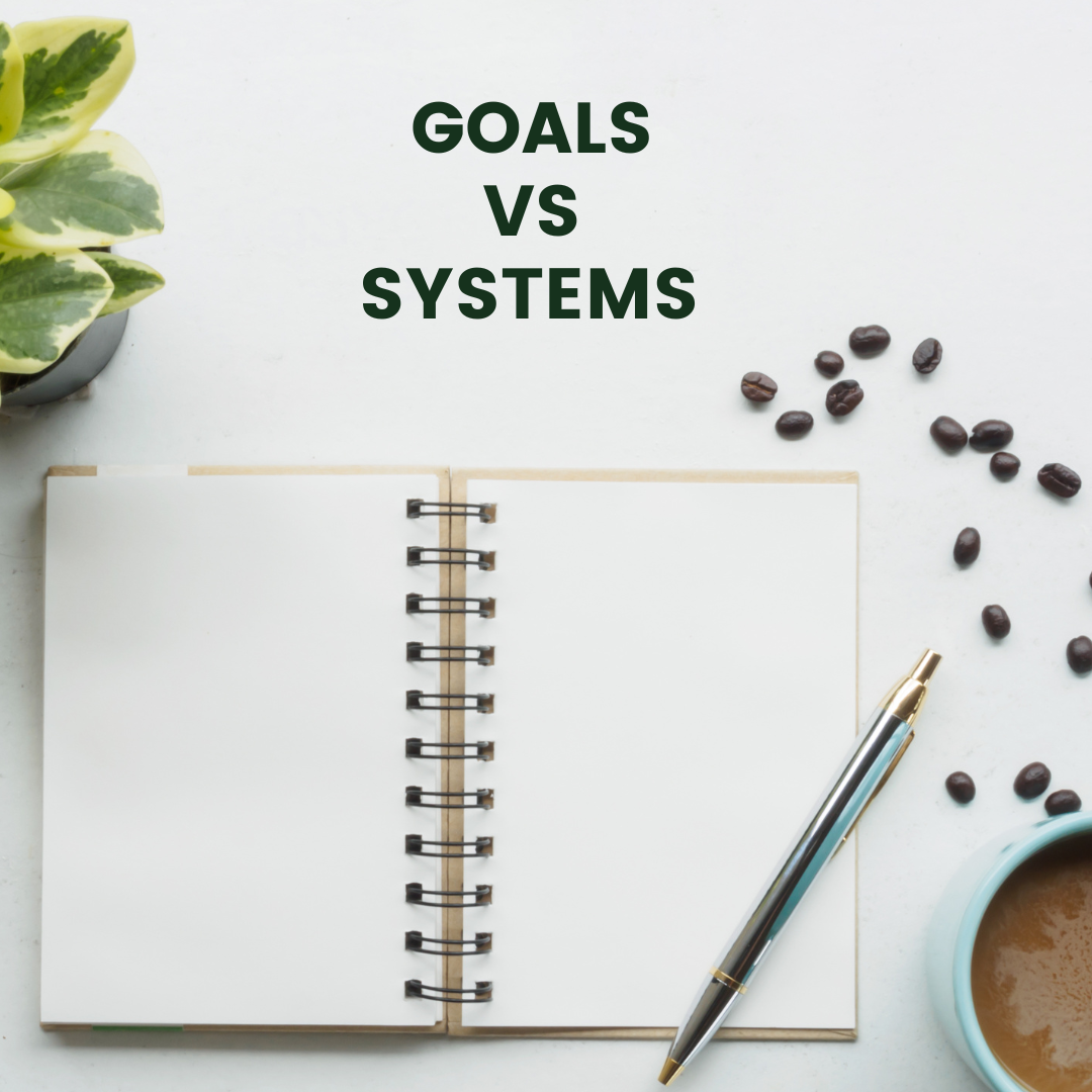 I love setting goals, but what I've found MOST effective in getting where I want to be is to create systems. Today, I'm going to share the difference between goals and systems and why you need both. #christianlifecoach #settinggoals #newyearsresolutions
